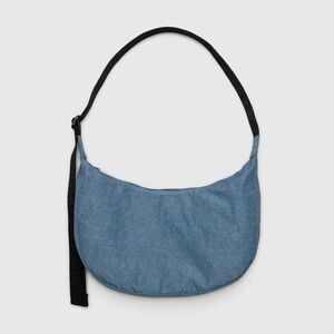 BAGGU Blue and Black Crossbody Bag
